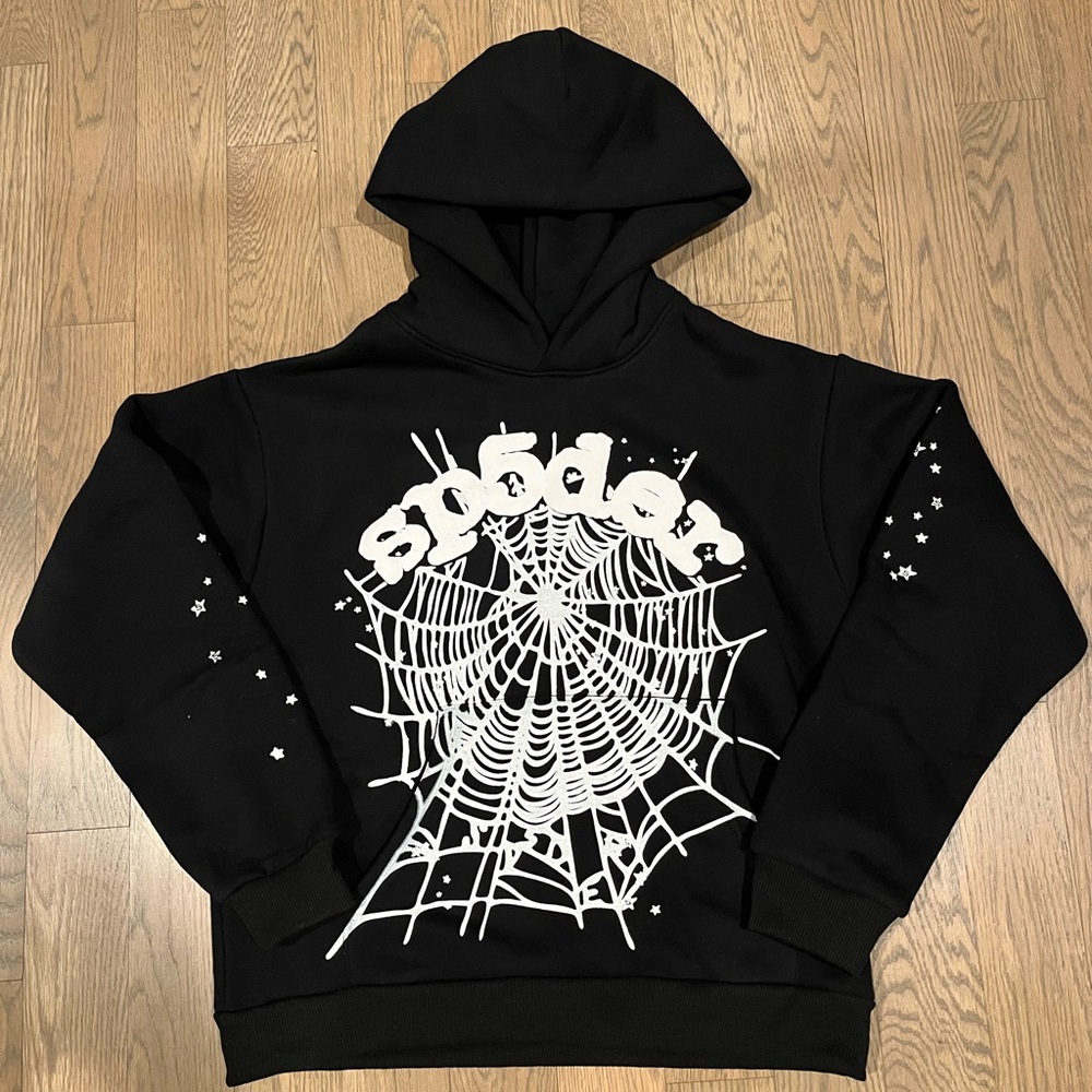 Sp5der og web black size small